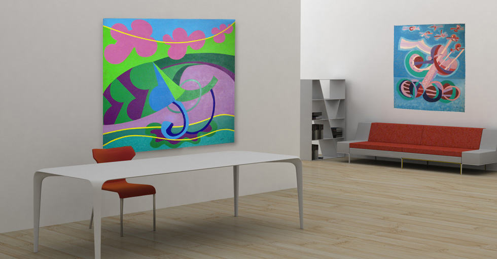 zavala painting in room